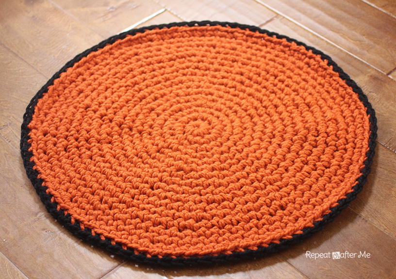 вязание для дома коврики крючком схемы