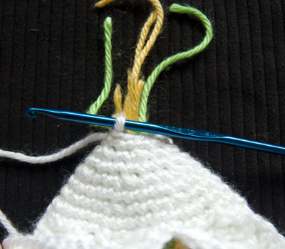 вязаная лилия схема вязания цветка крючком