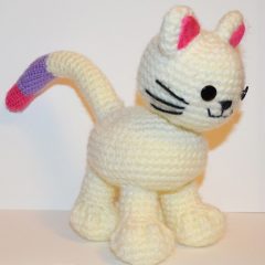 амигуруми кошка схема вязаной игрушки