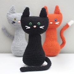кошки амигуруми крючком схемы вязаных игрушек
