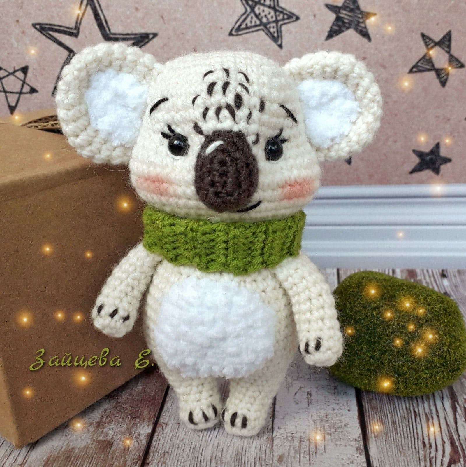 Amigurumi koala crochet description